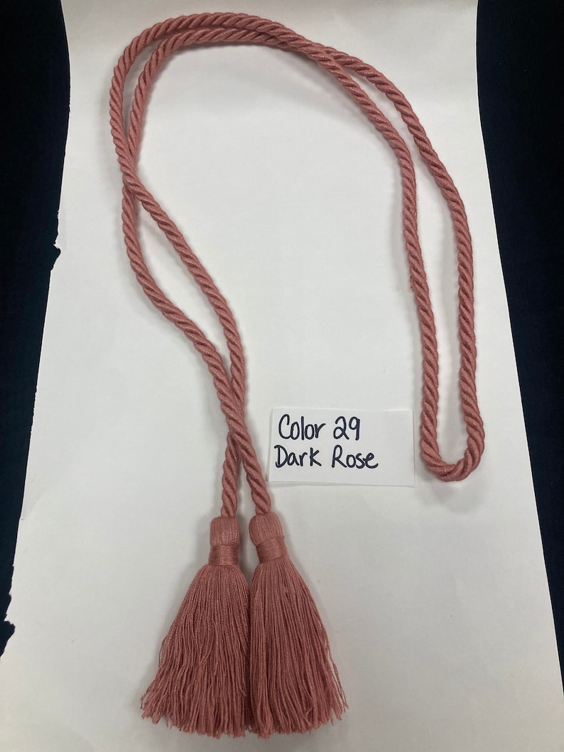 Vip Rope Tassel Italian Decorative Rope With Tassels - Etsy