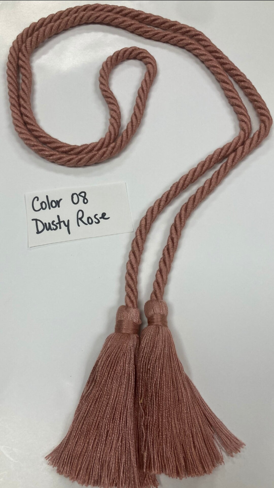 Italian Decorative Rope With Tassels - Etsy