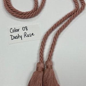 Italian decorative rope with tassels