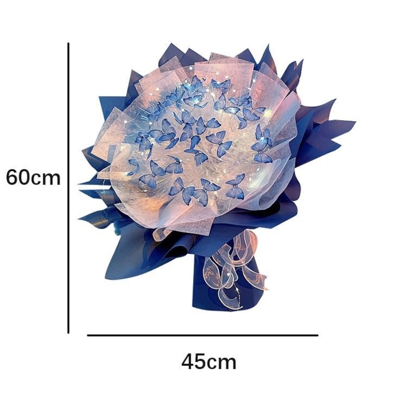 DIY Set Butterfly Bouquet DIY Kit Set Nupcial Butterfly Etsy México