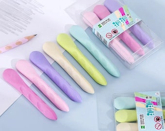 ヴィンテージ消しゴム。牛の消しゴム5個セット。ピンク、イエロー