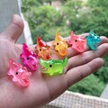 Mixed Glow in the dark cute Alligator Crocodile Resin fluorescent Cabochon DIY Craft Supplies Phone Decor Material Hair Accessories product logo