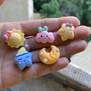 Cartoon Animals Bird Bear Flat back Cabochon Kawaii Scrapbooking Hair Bows Center Accessories DIY Phone Decoration Crafts