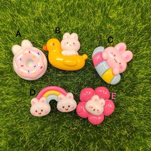 Mixed Simulation Mini Cute Animals Resin Charms Pendant for Jewelry Making DIY Earrings Necklace Accessories Fake Food Decoration