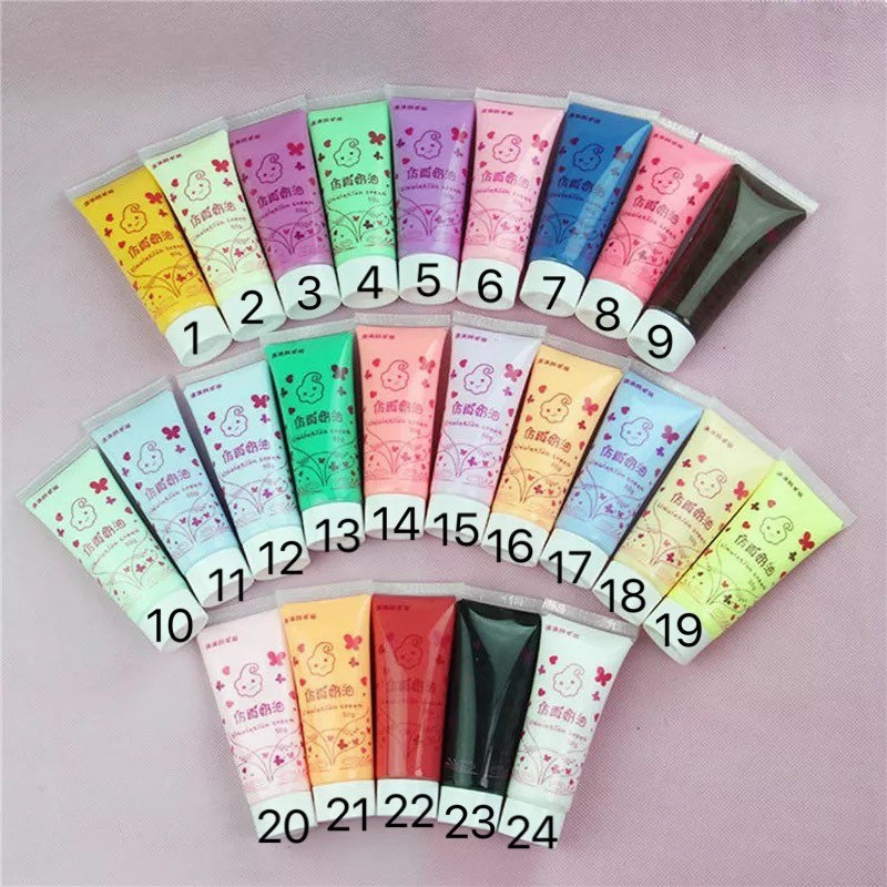 Resin Diy Fake Whipped Cream Clay Simulation Cream Gel Etsy