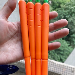 Japonia Kawaii Nowość Świeża Marchewka Długopis Długopisy Żelowe Kawaii Artykuły Szkolne Artykuły Papiernicze, Rzemiosło Dla Dzieci