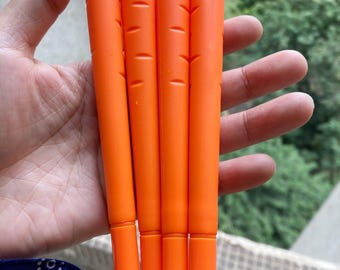 Japan Kawaii Novelty Fresh Carrot Ballpoint Pen Gel Pens Kawaii School Supplies Stationery, Kid Crafts