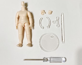 5 Colors 1/12 BJD doll body for ob11 GSC doll