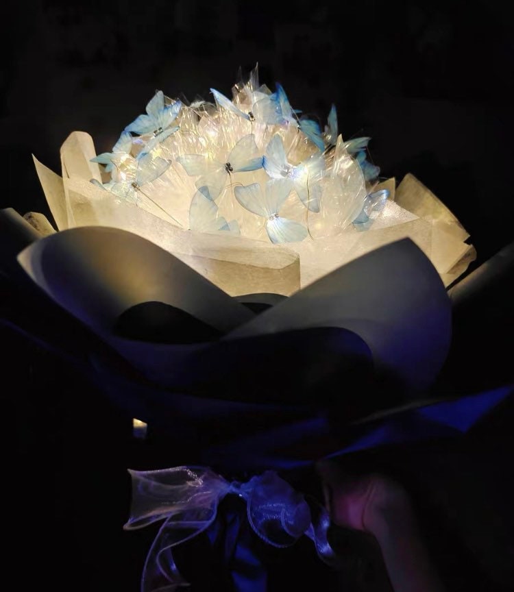 Butterfly Bouquet 🦋💐🌈Luxury gift. Handmade present 🎁 Birthday gift