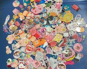 Mixed planar resin, Planar Resin , Cartoon Character, Animals, Foods, Drinks,