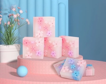 1pcs Random Cute Pink Cherry blossoms Eraser Cherry 2B Eraser Material Escolar Kawaii Stationery School Supplies Papelaria Gift for Student