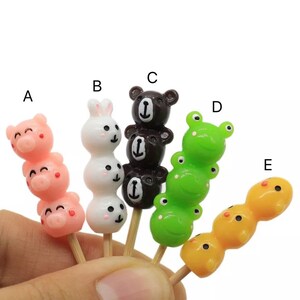 Żywica Cartoon Animal Dekoracja Rzemiosło Kawaii Flatback Cabochon Ozdoby Do Scrapbookingu DIY Akcesoria