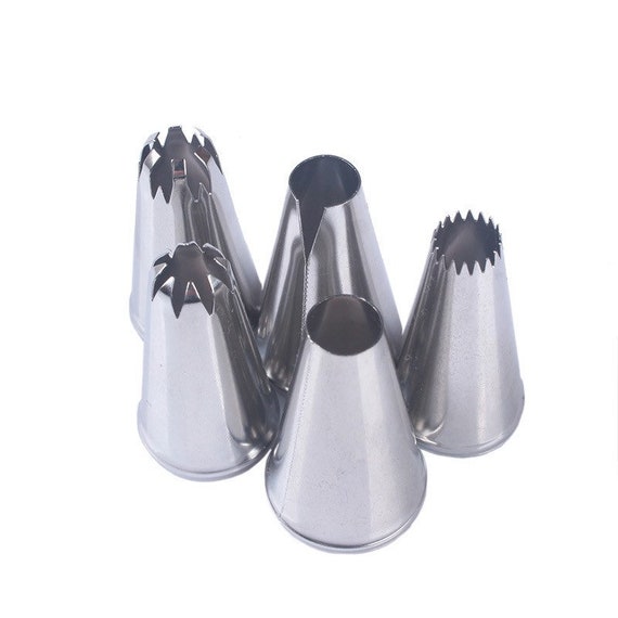 5Pcs/Set Leaf Nozzles Stainless Steel Icing Piping... U2013 Vicedeal