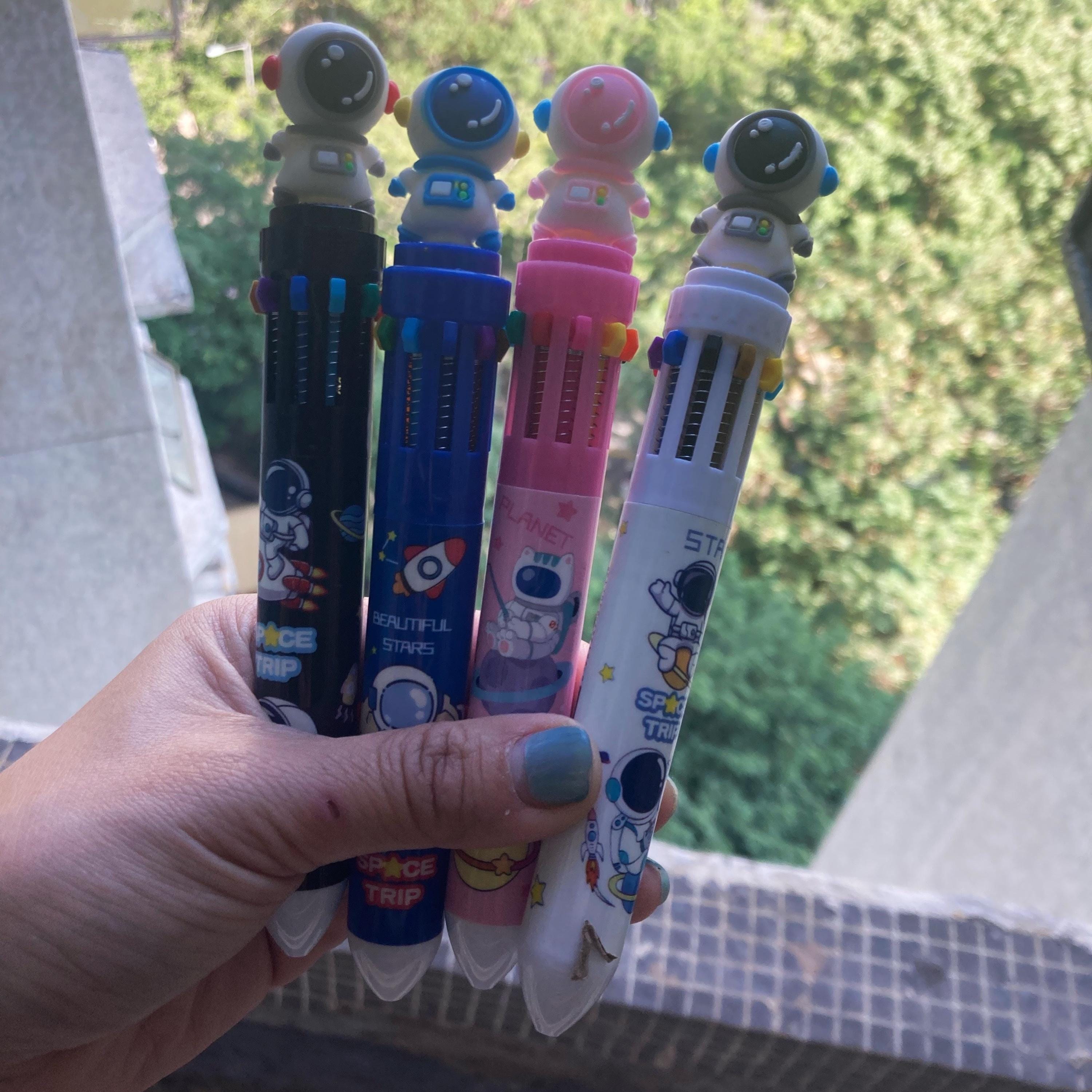 10 Colors Cartoon Astronaut Ballpoint Pen School Office Supply ...