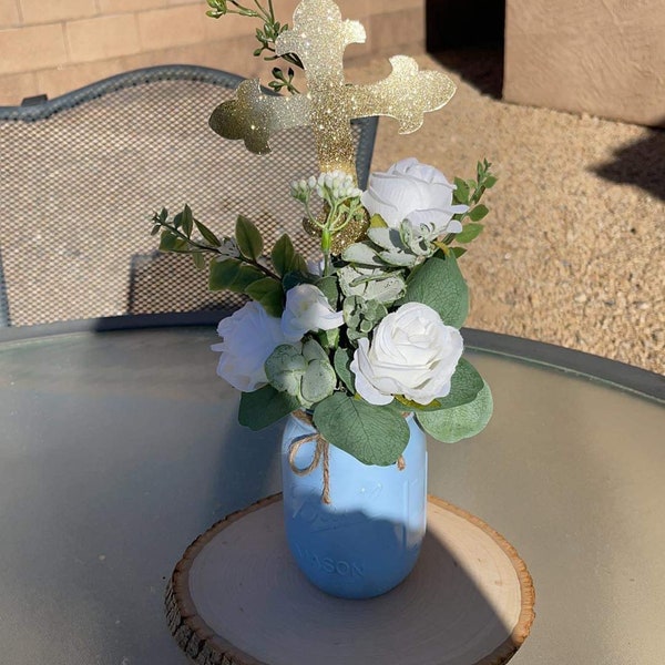 Baptism Centerpiece Etsy