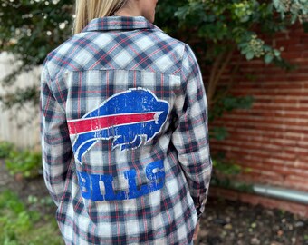 buffalo bills flannel shirt