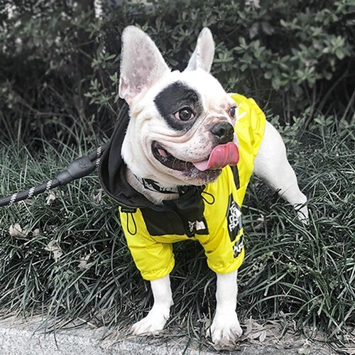 The Dog Face Doggy Rain Coat Jacket 
