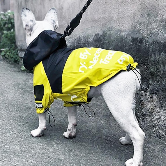 The Dog Face Doggy Rain Coat Jacket 