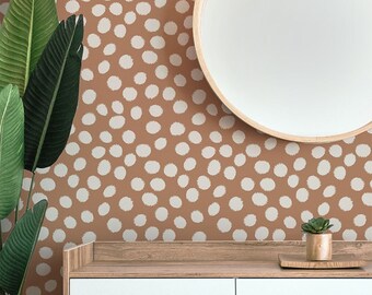 Removable Dots Wallpaper Etsy