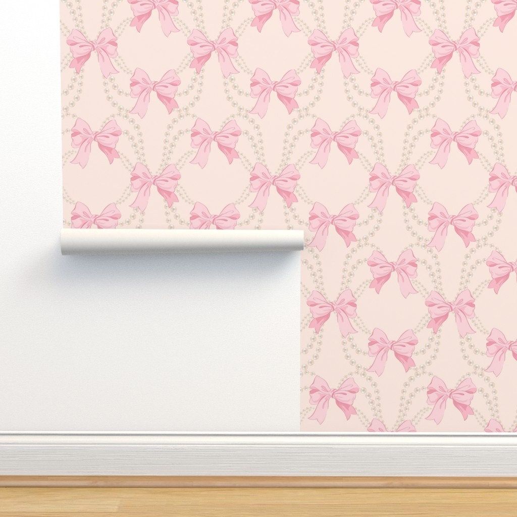 Baby Bow Peel and Stick Wallpaper main image 1