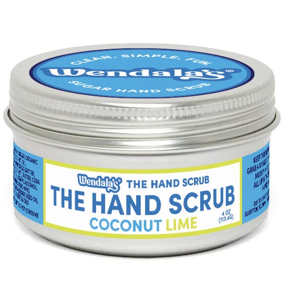Coconut Lime Hand Scrub- Perfect for Destination or Beach Wedding Favor- Bachelorette Gift