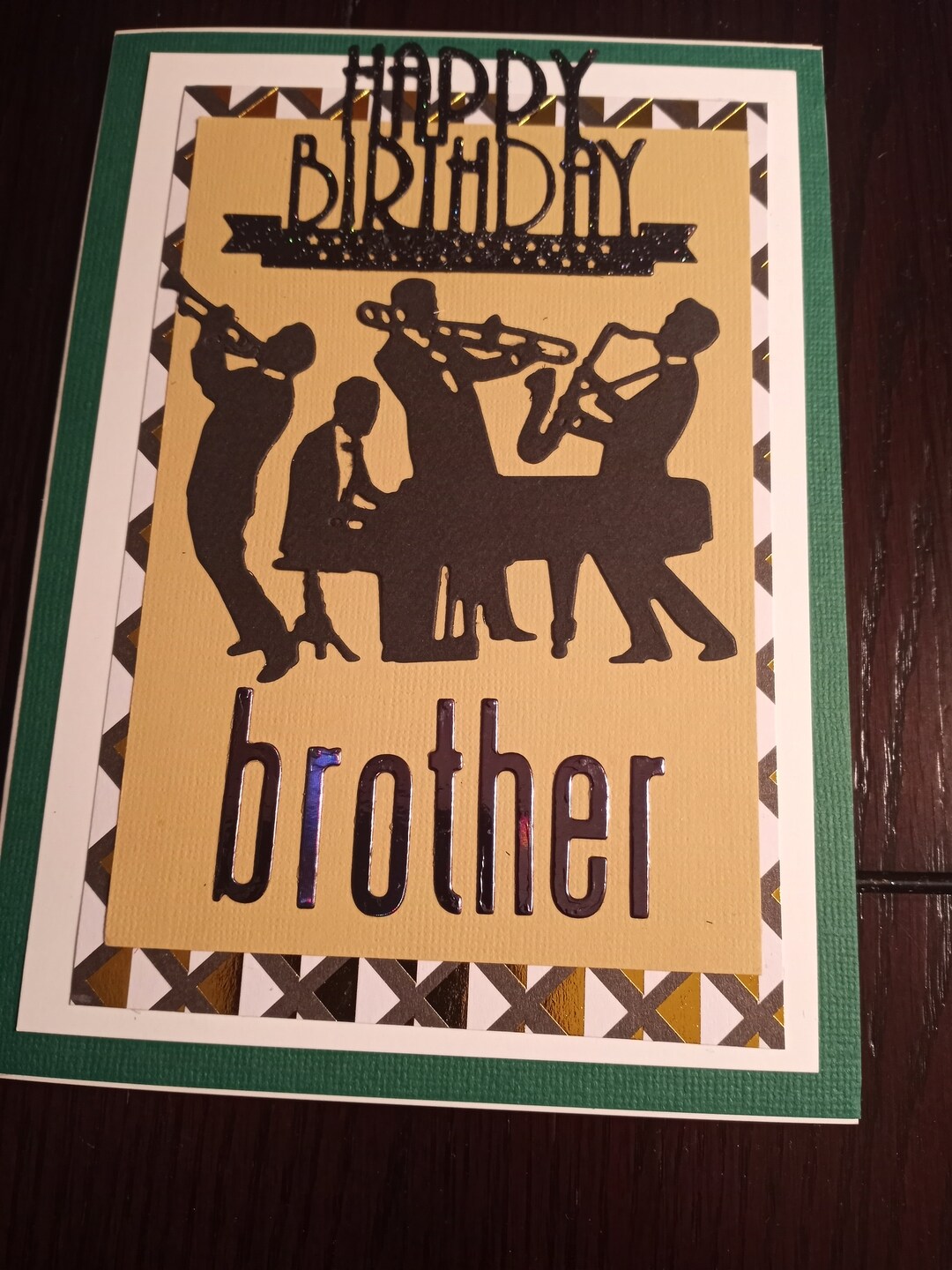 Jazz Birthday Card - Etsy