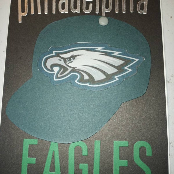 Philadelphia eagles birthday card - Etsy Portugal