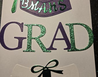 Tarjeta de felicitación de graduación