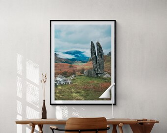 Praying Hands of Mary GLEN LYON - Unframed, Framed or Canvas Print - SCOTLAND Photo Wall Art - Fionn mac Cumhail - Original Photography
