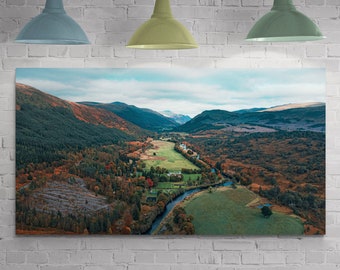 GLEN LYON - Unframed, Framed or Canvas Premium Print - SCOTLAND - Photo Wall Art Autumn - Highlands Home Decor