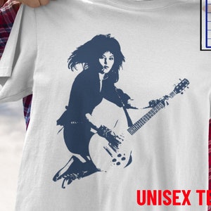 Camiseta vintage de Joan Jett Jump, la Reina del Rock 'n' Roll, vacaciones, Navidad, unisex, camiseta, camiseta, sudadera con capucha