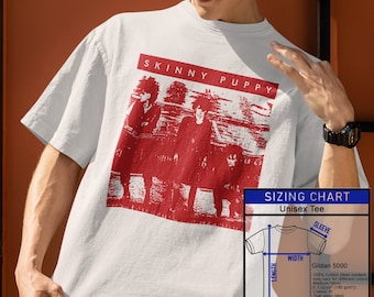 Skinny Puppy vintage shirt, Canadian rock band, rock lover, Gift for him, her, Unisex, Tee, T shirt, Crew Sweatshirt, Hoodie, hooded