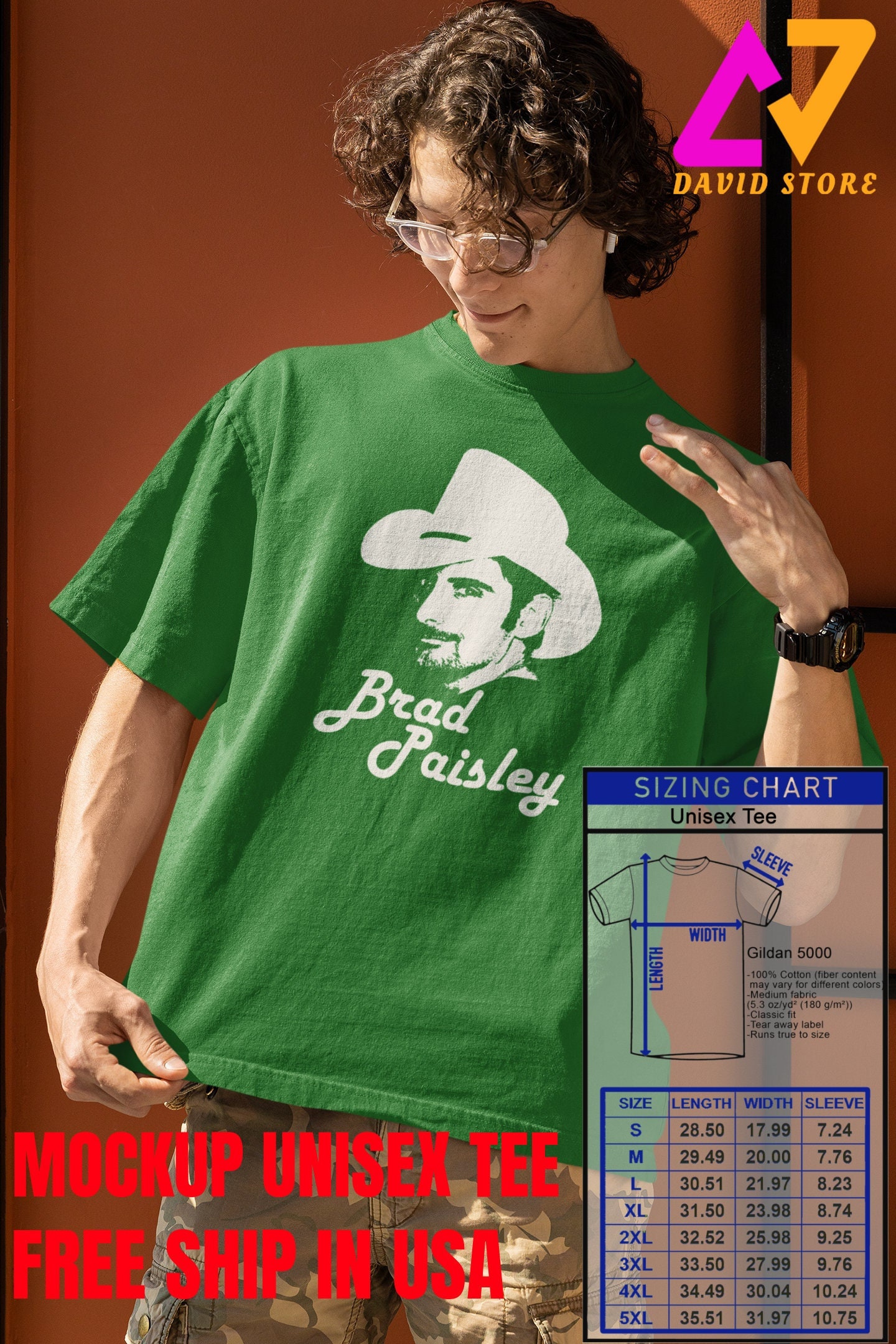 Camisa vintage de Brad Paisley, cantor de música country americano, presente para ele, ela, unissex, camiseta, camiseta, moletom, moletom com capuz, com capuz