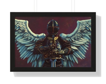 Archangel Michael Framed Poster | Premium Matte Print