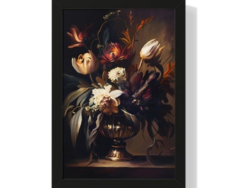 Framed Floral Bouquet Print | LexJet Premium Paper