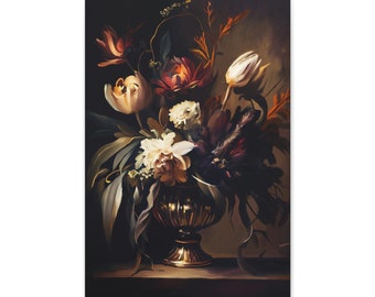 The Flower Bouquet | Premium Canvas Gallery Wrap