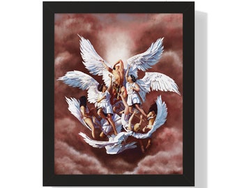 Lust Angel Print | Framed Premium Quality Poster