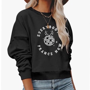 Womens Christmas Sweatshirt, Christmas Sweater, Christmas Crewneck, Disco Sweatshirt, Retro Sweaters for Women, Christmas gift