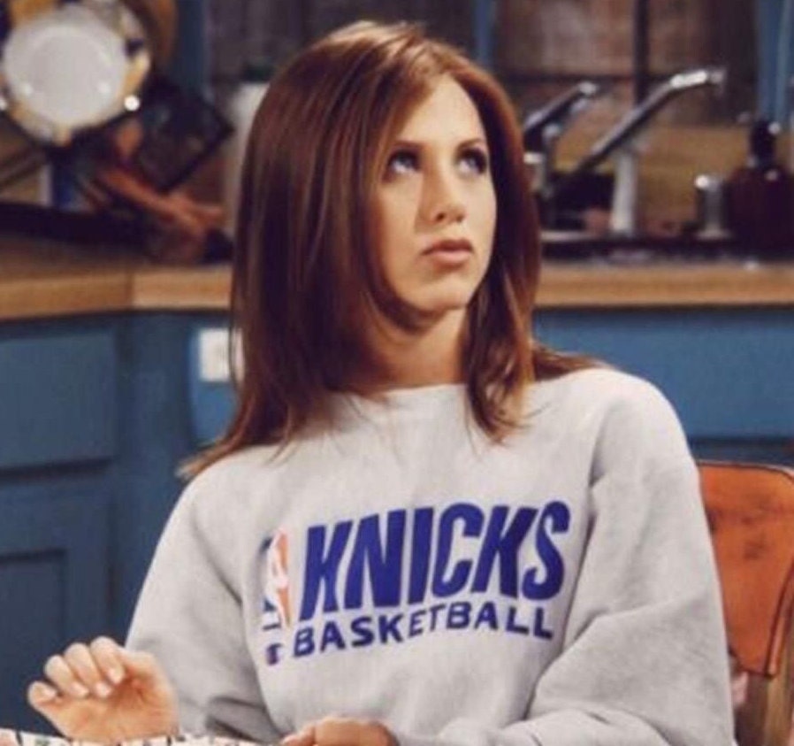 Knicks Sweatshirt Friends Sweatshirt Rachel Green Knicks -  UK