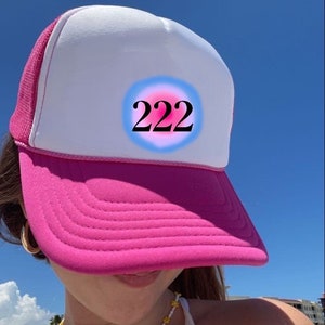 Trucker Hat - Angel Numbers &quot;222&quot;