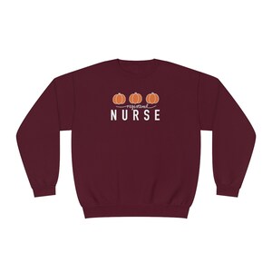 Nurse Crewneck Sweatshirt | Thanksgiving  Graphic Sweatshirt  | ICU nursing  Shirt | Nursing Shirts for Women