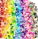 Rave jewelry - Kandi bead mixed lot - 90s - Y2K - Bead Soup - Bead confetti - Acrylic - Resin - Kidcore - Festival - Kid Crafts - Bundles 