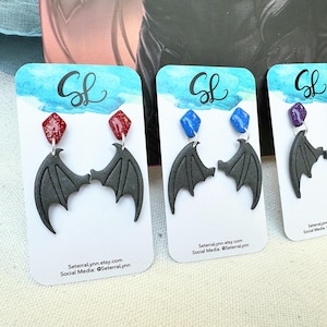 Bat Boys earrings *officially licensed* | Bookish Earrings | Cassian Azriel Rhysand