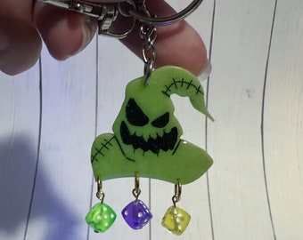 Boogie man keychain | Glow in the Dark Keychain