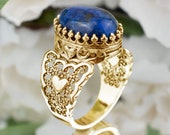 財宝を司る超高品質‼️パイライトキラキラlapis lazuligoldsnake Lapis Lazuli Citrine Natural Stone Silver Necklace - Your