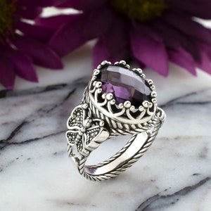 Natural Rose Quartz Ring - 925 Sterling Silver - Oval Bezel Set - Handmade Beauty Love Nature Jewelry (All Sizes)