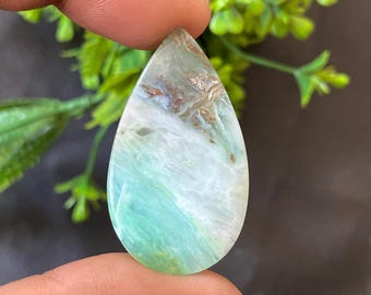 AWESOME Andean Opal 100 %Natural Blue Peruvian Opal Gemstone Top Quality Peruvian Opal Cabochon  Semi Precious Marquise shape