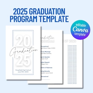 Szablon programu ukończenia szkoły 2025, program uroczystości ukończenia szkoły, liceum, absolwent college'u