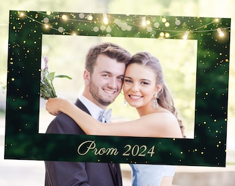 Prom Photo Booth Frame 2024, Betoverde Tuin Prom Foto Prop