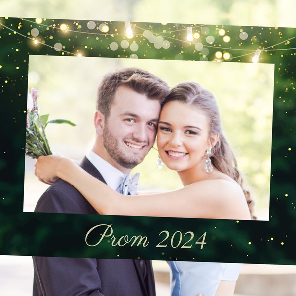 Prom Photo Booth Frame 2024, Enchanted Garden Prom Photo Prop